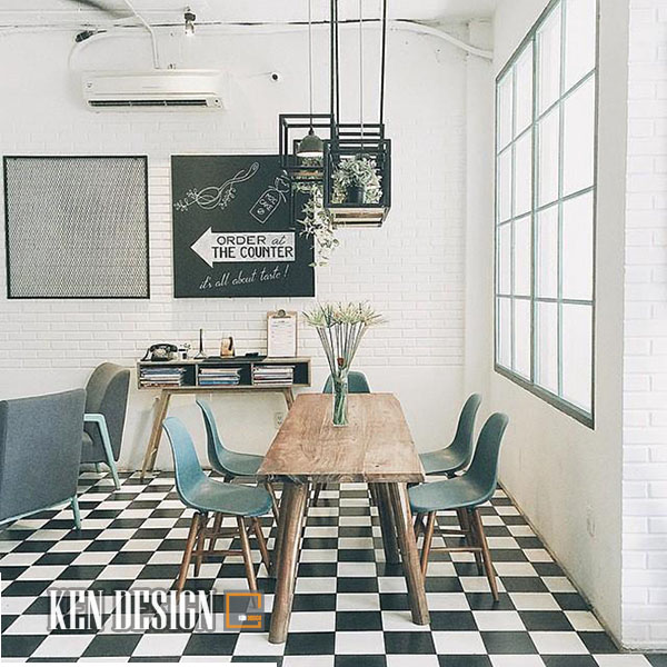 thiết kế quán cafe đẹp